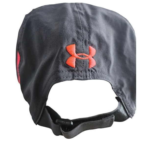 Under Armour Coldblack Running Cap Pink Breast Cancer Awareness Ribbon Gray Pink - Picture 5 of 5